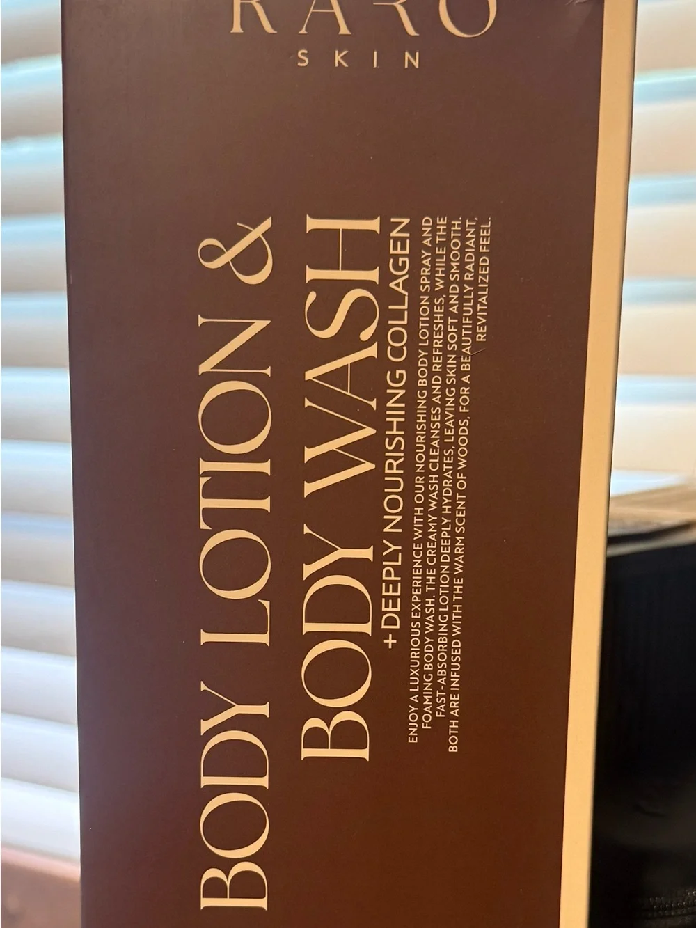 Raro Skin Brown Body Lotion & Body Wash